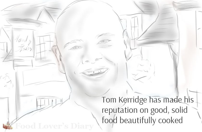 Drawing of Tom Kerridge